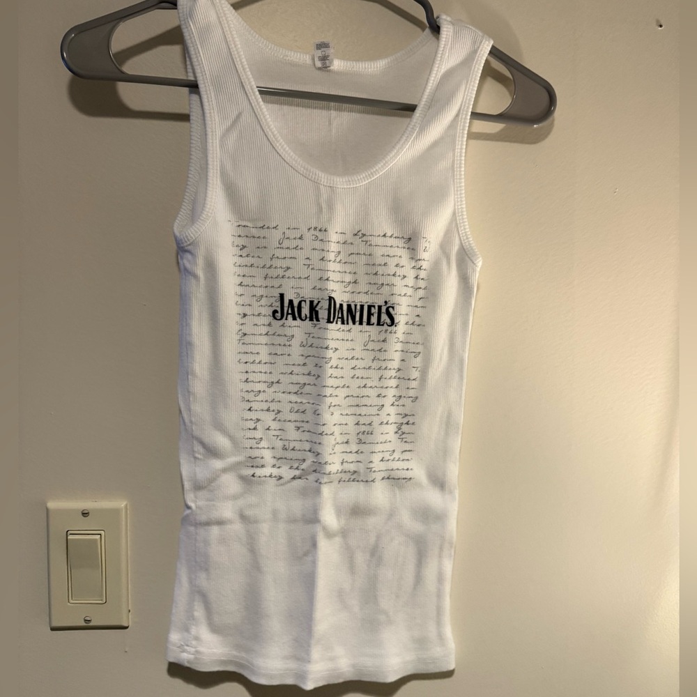 07 Jack Daniel’s NASCAR tank top